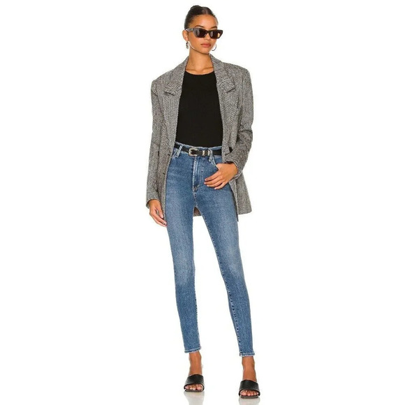 Citizens of Humanity Jeans Chrissy High Rise Skinny in Hightime 27 womens denim - Picture 1 of 16